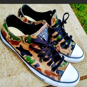 Mens Converse All Star Camo Camouflage Low Top